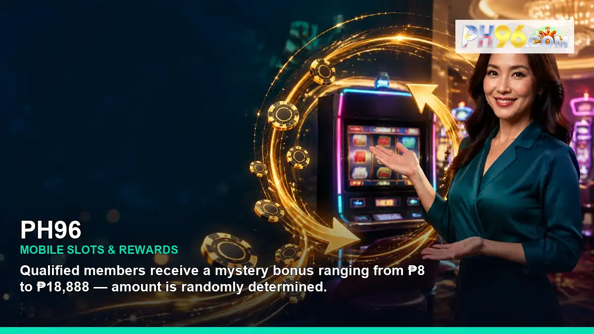 PH96 mobile slots promotion for Philippine players